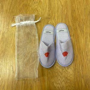 Lavender Hotel Slippers